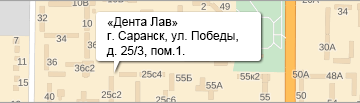 Карта проезда
